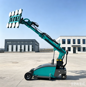 Máquina Compacta de Manipulación de Vidrio al Vacío, con Batería, Altura de Elevación Ajustable, <span class=keywords><strong>para</strong></span> Fachadas de Vidrio en Edificios y Montaje de <span class=keywords><strong>Placas</strong></span> de Piedra Sólida - Product Image 1