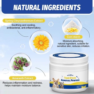 Vente en gros de poudre pour enlever les taches de déchirure pour chiens et chats Supplément de prévention des taches de déchirure pour animaux de compagnie - Product Image 3