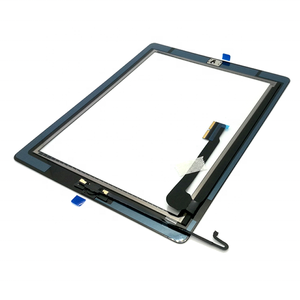 หน้าจอสัมผัสสําหรับ <span class=keywords><strong>iPad</strong></span> 4 หน้าจอสัมผัสกระจกพร้อมสติกเกอร์ 3M ปุ่มหน้าแรกราคาโรงงาน Digitizer - Product Image 3