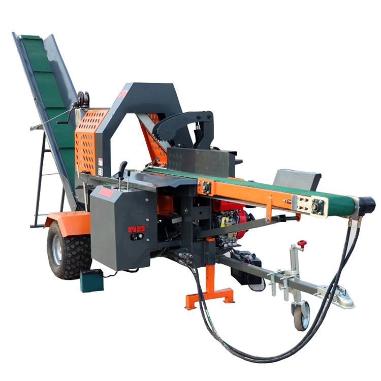 Best Kinetic Log Splitter Firewood Processor Machine diesel Stickler ...