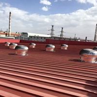 Ventilateur de toit à énergie éolienne à prix d'usine, ventilateur tourbillonnant non motorisé en acier inoxydable 304 pour la ventilation des entrepôts