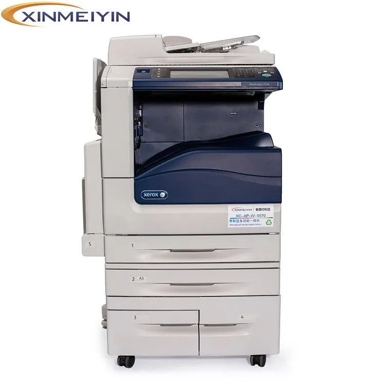 Fotokopi BASKI MAKİNESİ renk en iyi fiyat xerox IV 5570 yenilenmiş tarayıcı fotokopi makineleri