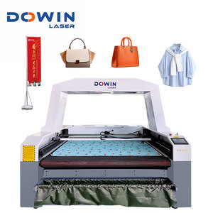May vải thăng hoa vải Laser Cutter 1812 130 Wát cho ăn tự động Máy laser cho dệt vải da - Product Image 2