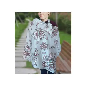 Brand New Ademend Katoen Cover Up Borstvoeding Verpleging Cover Deken Mum Poncho