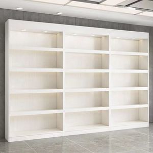 Wooden <b>Display</b> <b>Cabinet</b>, 5-Tier Commercial Retail Shelf, Modular Storage <b>Display</b> Stand for Shop, Store, Supermarket and Home - Product Image 3