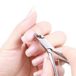 Nouveau Logo personnalisé <span class=keywords><strong>de</strong></span> haute qualité ruban en acier inoxydable pédicure soins des ongles outils pour ongles pinces coupe-cuticules - Product Image 4