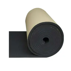 Air Conditioner Thermal Insulation Rubber Foam Sheets Soundproof Rubber Foam Insulation Sheet