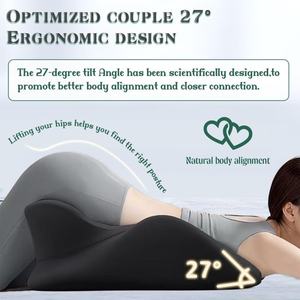 Offre Spéciale – Oreiller en Mousse à Mémoire <span class=keywords><strong>de</strong></span> Forme pour Couple, <span class=keywords><strong>Coussin</strong></span> <span class=keywords><strong>de</strong></span> Tête <span class=keywords><strong>de</strong></span> <span class=keywords><strong>Lit</strong></span>, Soulagement du Stress, Anti-Ronflement, <span class=keywords><strong>Coussin</strong></span> Lombaire <span class=keywords><strong>de</strong></span> Lecture - Product Image 5