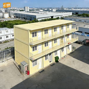 Casa Contenedor Modular Plegable de 3 Pisos, Diseño Moderno y Minimalista, Plan de Vivienda de Respuesta Rápida para Alojamiento de Trabajadores y Dormitorios para Empleados - Product Image 3
