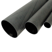 Tube en fibre de carbone enroulé de 8 pouces de qualité aérospatiale, tube composite léger et haute rigidité pour applications structurelles – Vente en gros
