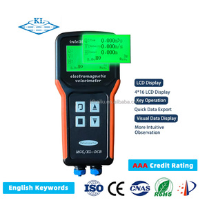 水のためのオープンチャネルの灌漑の流れメートルのための手持ち型電磁流れメートル - Product Image 2