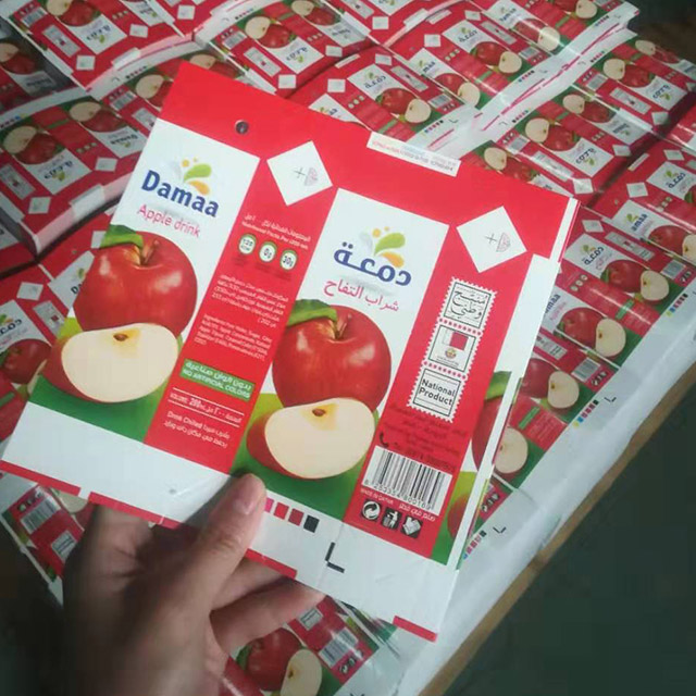 热门纸/al/pe液体食品无菌包装盒材料果汁盒 - buy liquid food and