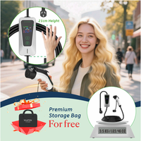 Nuevo Cargador de Coche Eléctrico Wufeng Nivel 2 de 7KW con Conectores NEMA 14-50P y SAE J1772, Clasificación IP67, 110V-220V para Garaje