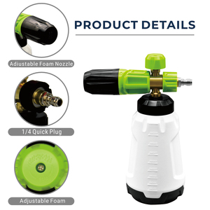 <span class=keywords><strong>Lance</strong></span> à mousse électrique haute pression 4000 PSI pour nettoyage intensif, pistolet de lavage à pression, pulvérisateur pour lavage de voitures - Product Image 2