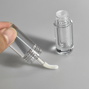 2ml <span class=keywords><strong>5ml</strong></span> 8ml 10ml chất lượng cao vuông dày lipgloss ống biểu tượng tùy chỉnh rỗng trong suốt chất lỏng container với bàn chải lớn - Product Image 5