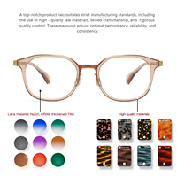 Lunettes tendance 2026 en acétate léger avec accents métalliques, montures optiques anti-lumière bleue