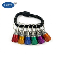 LXDTE Adaptateur de vis à changement rapide 1/4 pouce, porte-embouts de perceuse, porte-embouts SDS, rallonge porte-clés, ensemble de supports pour embouts de tournevis