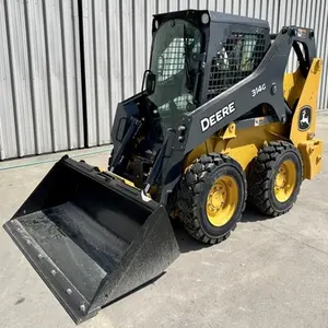 Hot Sale Mini Used 4Wd Cat Skid Steer Loader 3ton Construction Compact Equipment For Sale At Cheapest Wholesale Price