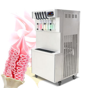 Máquina de helado suave ETL 3+2 con sabores mixtos, máquina de helado con conteo automático, lavado automático, tanques superiores refrigerados - Product Image 2