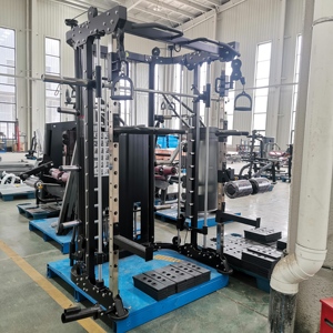 وصل حديثًا بيع بالجملة معدات صالة رياضية آلة متعددة الوظائف متعددة الوظائف الوزن مجانا رف - Product Image 2