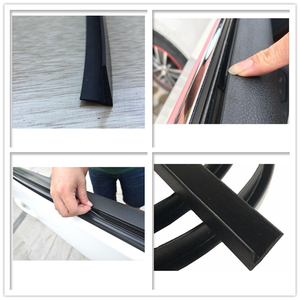 Voiture Fenêtre <span class=keywords><strong>Bruit</strong></span> Anormal Joint Bande D'étanchéité de Garniture 4 <span class=keywords><strong>m</strong></span> en forme de V En Caoutchouc Universel - Product Image 6