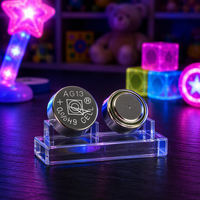 Baterai Kancing Super Alkaline AG13 LR44 1.5V untuk Jam Tangan, Mainan, Kalkulator