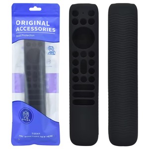 Housse de protection en silicone pour télécommande avec cordon, housse de télécommande de télévision tout compris pour télécommande vocale TC-L RC902V FMR1 - Product Image 1