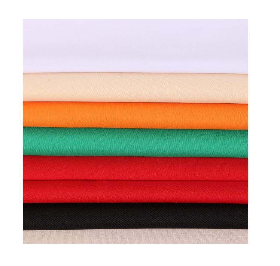 100% Polyester Gabardine Twill Uniform Cloth Polyester/Cotton Anti Static Fabric for Workwear