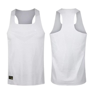 Custom Seamless Fit Marathon Running <b>Vest</b> Singlet Compression Gym Tank Tops Gym <b>Vest</b> Men - Product Image 1