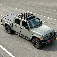 Rak Bagasi Atap Mobil dari Aluminium Alloy, Keranjang Bagasi, Tenda Samping, Roof Box, Spoiler Depan, Seri Pemuatan untuk Jeep Gladiator JT