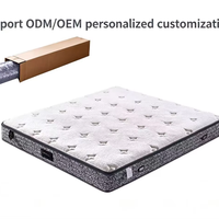 Matelas orthopédiques de haute qualité utilisés dans les hôtels, matelas à ressorts en mousse à mémoire de forme haute densité, meubles de chambre à coucher