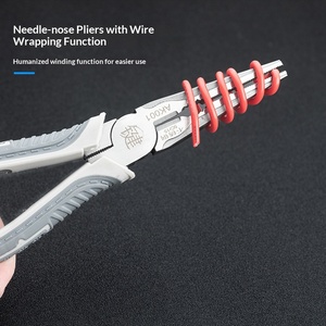 7 inch needle-nose pliers industrial grade multifunctional needle-nose pliers electrical special <b>tools</b> labor-saving stainless - Product Image 3