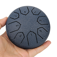 In Stock 4 Inch 8 Tone Mini Ethereal Drum Forgetfulness Brahma Drums Children's Percussion Instruments Steel Tongue Drums