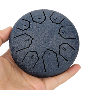 Mini tambor etéreo de 4 pulgadas y 8 tonos, <span class=keywords><strong>tambores</strong></span> Brahma olvidados, instrumentos de percusión para niños, <span class=keywords><strong>tambores</strong></span> de lengua de acero - Product Image 3