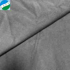 Shaoxing Textile Tissé 100% Polyester Tussores Combiné Velours Prêt Marchandises <span class=keywords><strong>Tissu</strong></span> Frais pour Vêtement - Product Image 3