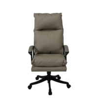 Chaise de bureau réglable en hauteur, écologique, imperméable, en PU, facile à nettoyer, vente en gros directe d'usine OEM/ODM