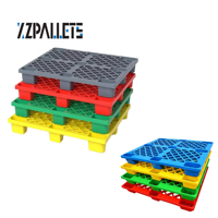 Palette en plastique à grille robuste et légère 1200x1000mm (neuf pieds) pour stockage, prix bas Euro, palette en plastique d'usine