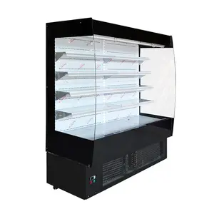 Ventola di raffreddamento multi deck display frigorifero refrigeratore per formaggio panetteria torta display frigorifero vetrina
