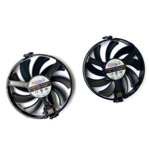 FDC10U12S9-C พัดลมระบายความร้อนแทนที่สำหรับ XFX <span class=keywords><strong>AMD</strong></span> <span class=keywords><strong>Radeon</strong></span> RX 470 480 580 RX580 RX480 <span class=keywords><strong>RX470</strong></span> EDITION RX-480P85EAJ/7 คริมสันกราฟิกการ์ด - Product Image 3