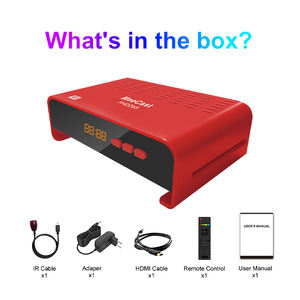 جهاز استقبال الأقمار الصناعية الرقمي البلاستيكي GX6605H DVB-S2 Hevc H.265 مع واي فاي MeeCast وجهاز استقبال مجاني - Product Image 6