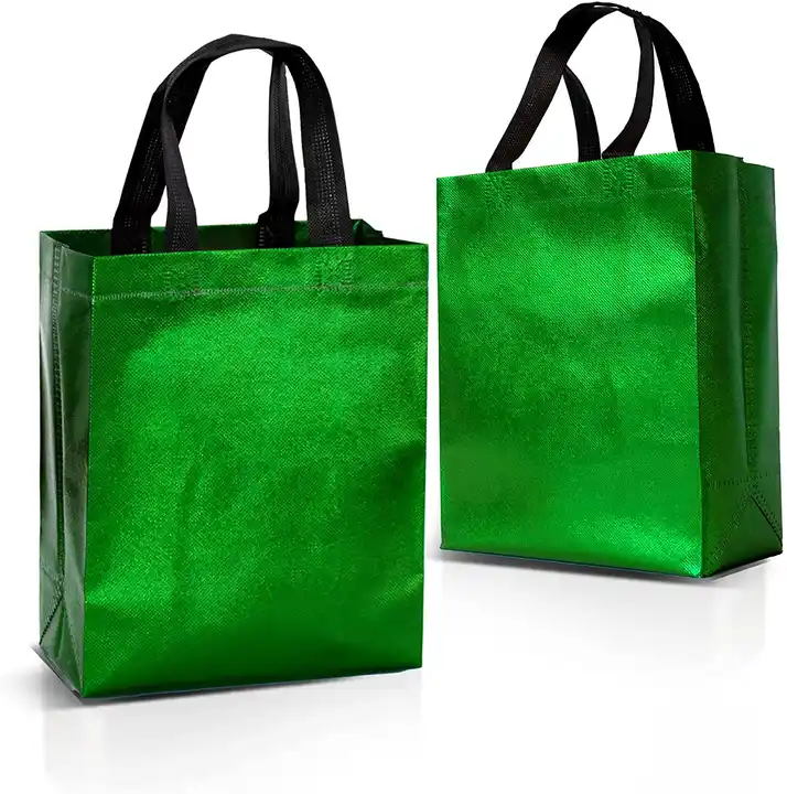 ruthbag green gift bags set non-woven