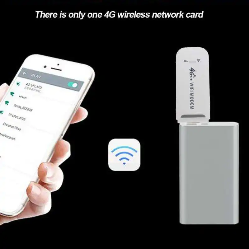 Penjualan Terbaik 2024 produk baru Modem Mini Portabel USB LTE dongle UFI Dongle nirkabel 150 Mb Dongle 4G Wifi dengan UI di Eropa Amerika Serikat