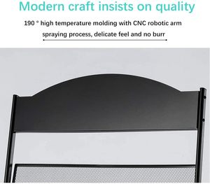 Revistero de pie Estante para periódicos con ruedas de hierro, adecuado para la exhibición de folletos o documentos - Product Image 6