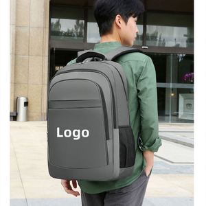 Sac à dos de voyage grande capacité, sac à dos personnalisé pour voyage d'affaires, sac à dos Oxford pour ordinateur portable pour les voyages en plein air - Product Image 1
