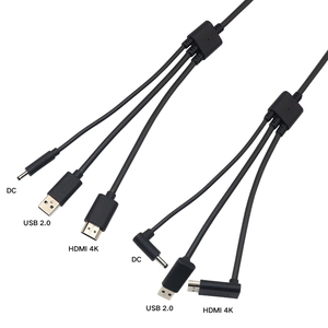 <span class=keywords><strong>Cable</strong></span> de Auriculares VR 3 en 1 de Lujo Poshshine de 5 Metros con USB 3.1 Tipo-C para Puertos, Carga Rápida de 3A, 4K*2K 30Hz - Product Image 6