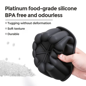 Molde Redondo de Silicona para Pastel, Nuevo de Fábrica, Silicona Platino LFGB Antiadherente, Libre de BPA, Herramienta para Hacer Pasteles y Mousses, para Hornear en Casa - Product Image 6