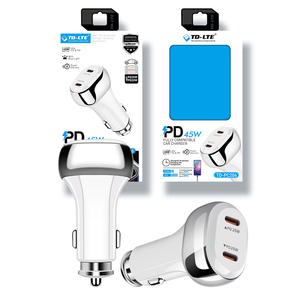 Nhà Máy Sản Xuất 50W Chất Lượng Cao Loại C <span class=keywords><strong>Adapter</strong></span> 12V Tự Động Xe Sạc Pd Chung USB-C 25W Đầu Ra 20W Bảo Vệ Di Động Máy Tính Xách Tay Máy Ảnh - Product Image 2