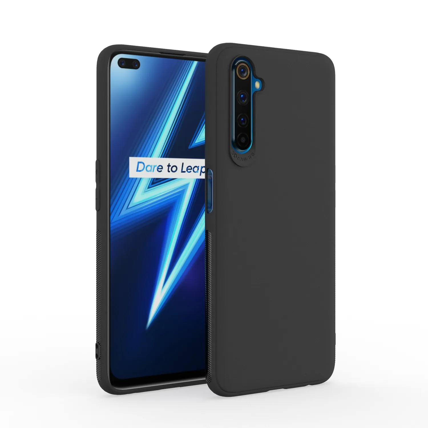 Factory Price Anti Drop Black TPU Matte Mobile Back Cover For Realme 6 Pro C3 C11 XT C15 5 Pro Phone Case