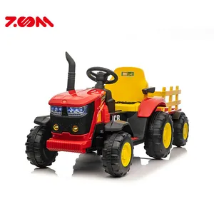 Hot Verkoopt Kinderen Graafmachine Kind Tractor Voor Kinderen Om Te Rijden Elektrisch Speelgoed Rijden Op Auto 12V