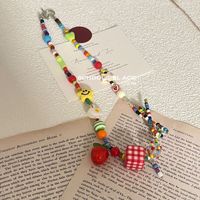 Zooying Style coréen délicat réglable clavicule chaîne coloré Animal lien collier hypoallergénique dopamine bijoux cadeau pour
